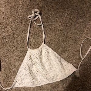 High neck bikini top
